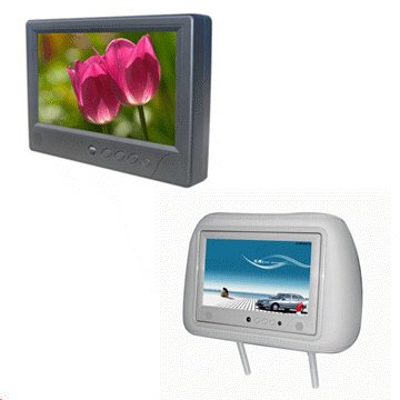 7 inch-10.1 inch headrest taxi advertising player