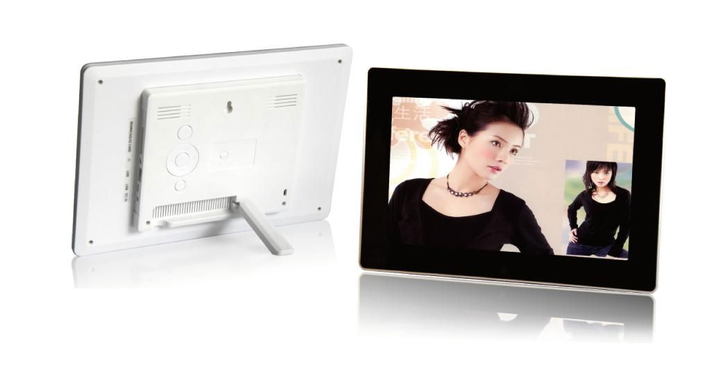  WiFi Digital Photo Frame with Clock/Loop Video 2