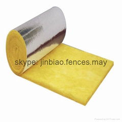 Glass wool with alu foil