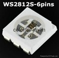 WS2812S LED 6pin 5050 SMD RGB LED with embedded WS2811 IC addressable led strip 2