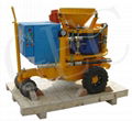 dry concrete spraying machine