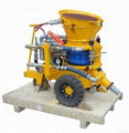 Air Engine Dry Shotcrete Machine