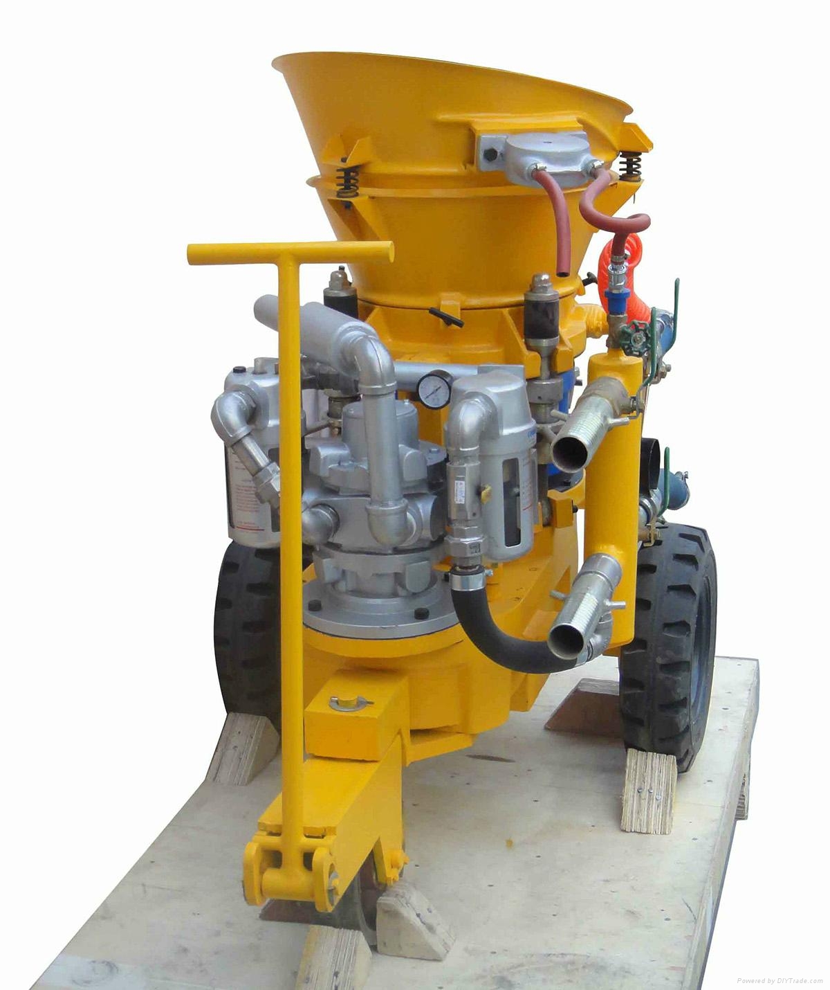 Air Engine Dry Shotcrete Machine 3