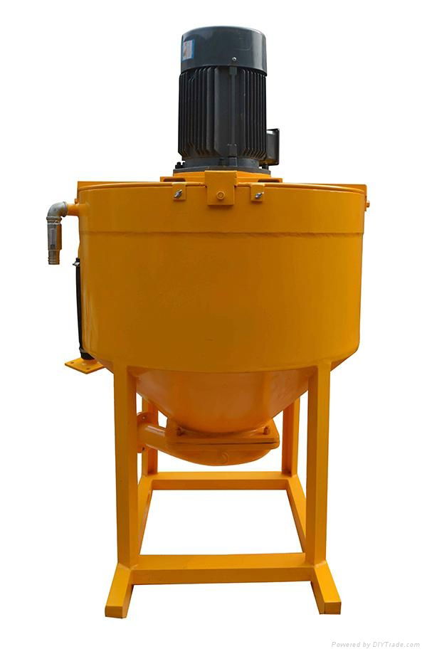 High shear grout mixer and agitator 2