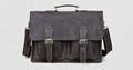 Distressed Leather Briefcase Bags 2