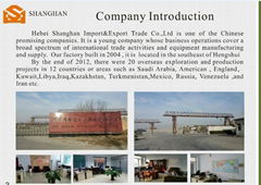 Hebei Shanghan Import And Export Trade Co., Ltd