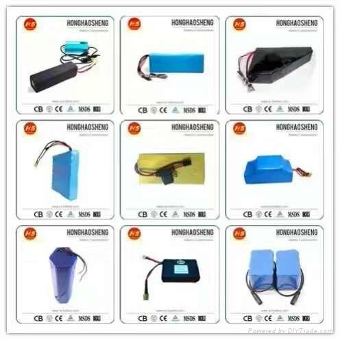 18650 24v 10ah  lithium battery pack from China