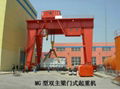 Double girder gantry crane