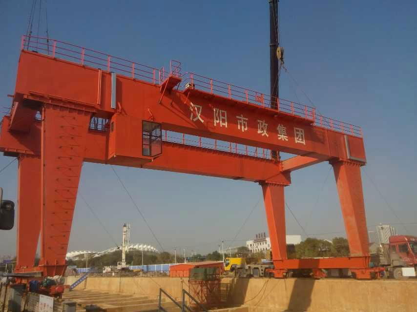 Double girder gantry crane