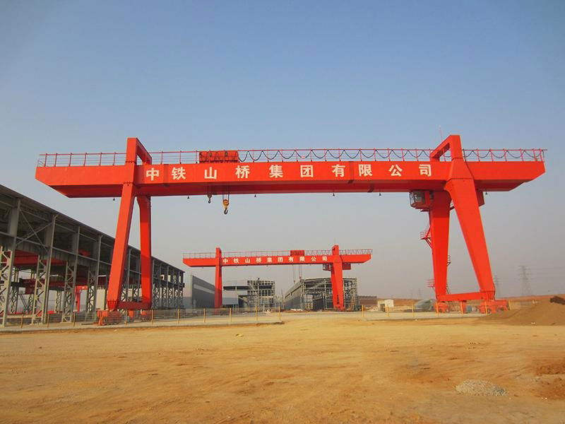 Double girder gantry crane