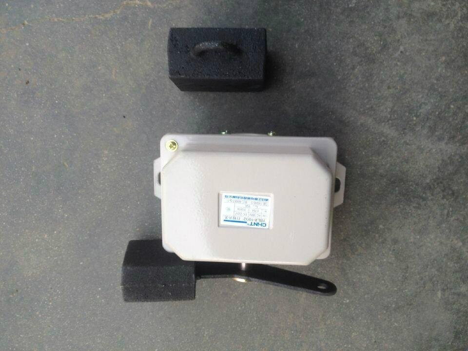 Double beam crane weight limit switch