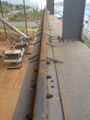 Straight crane rails