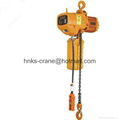 Chain hoist crabs