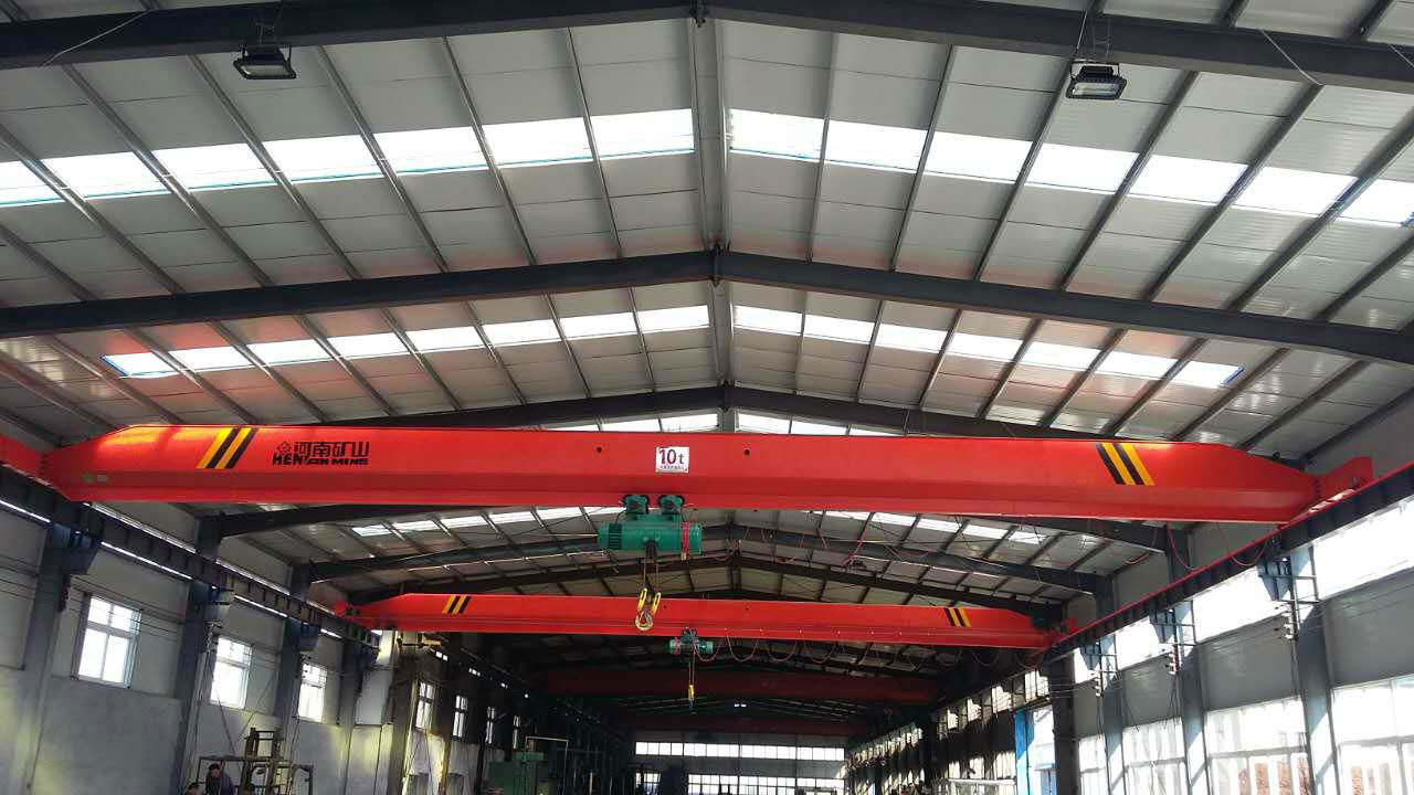 Single beam crane