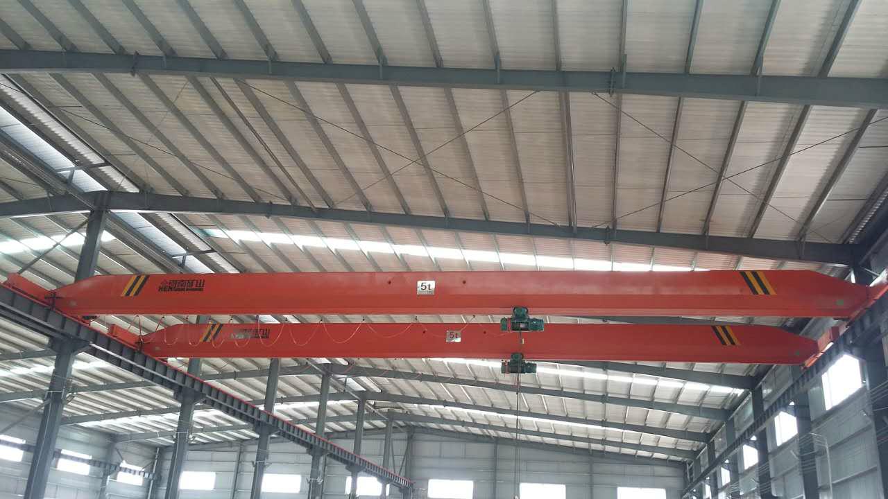 Single beam crane