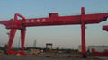 U 10-50/10 tons double beam hook gantry crane