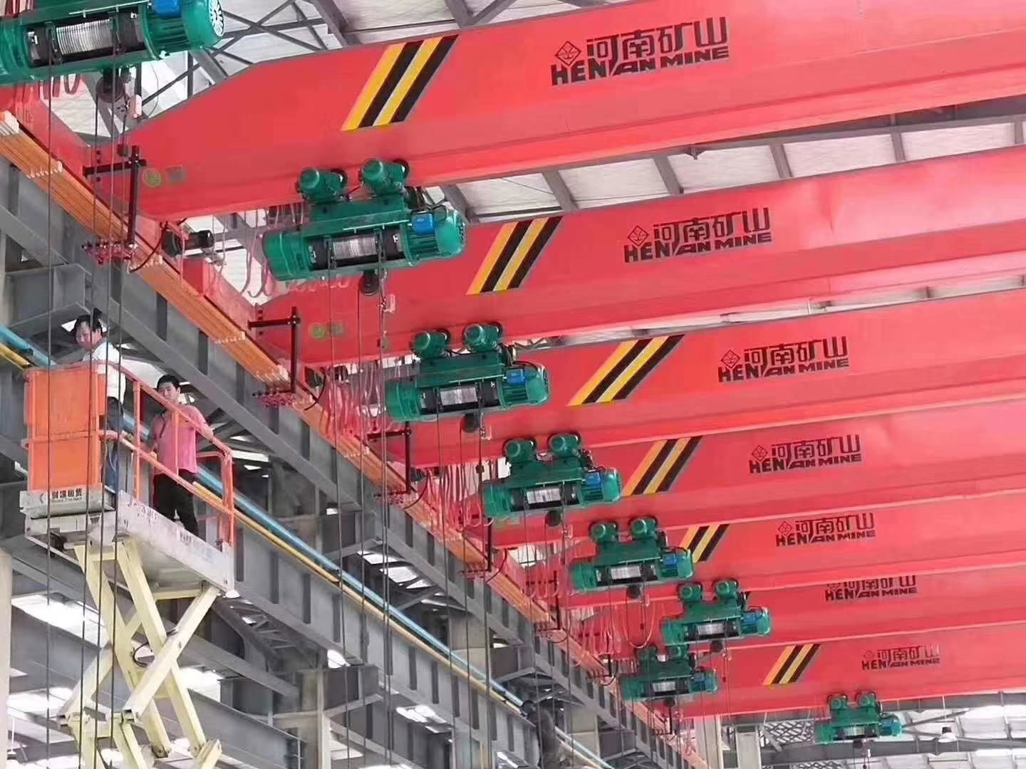 Single beam crane