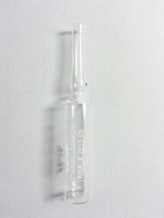 10ml clear white printed glass ampoule