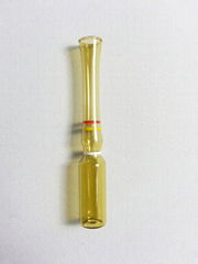 1ml yellow red band white ring- amber ampoule