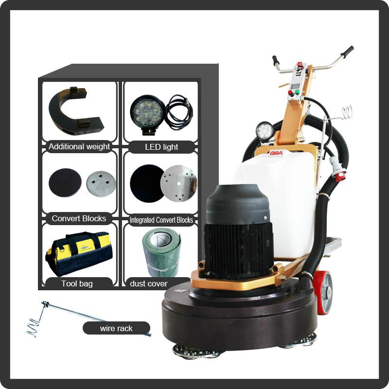 industrial metal high power floor polishing machine Q9C xingyi