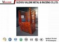 Industrial Warehouse Metal Shelving Nesting Pallet Tainer For Golbal Market