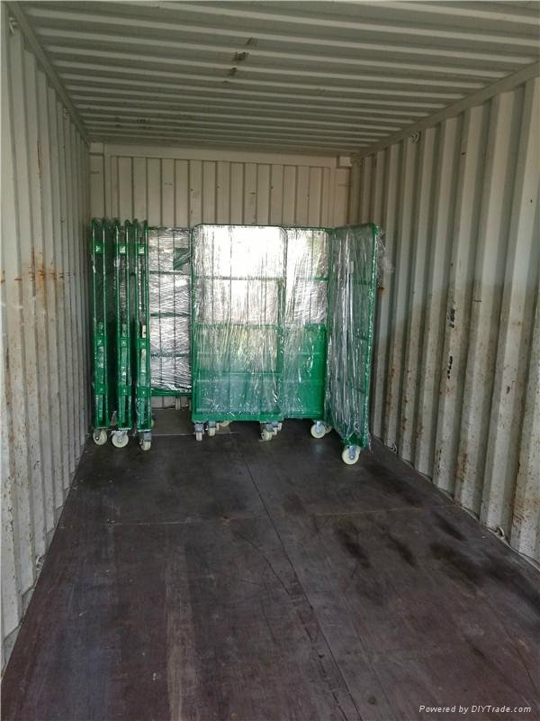 Foldable Warehouse Logistics Carts 4
