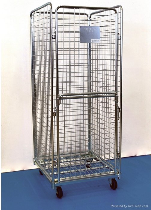 security logistic trolly with galvanized 2