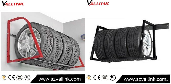 New Products Design Wall Mount Tire Storage Stacking Rack