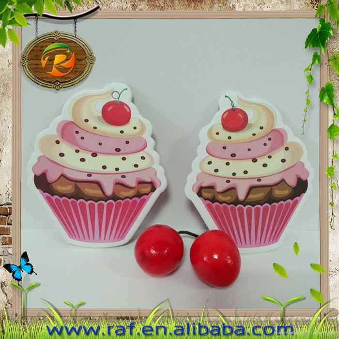 Paper Air Freshener with Cream Shape for Ice Cream Shop Promotion 5