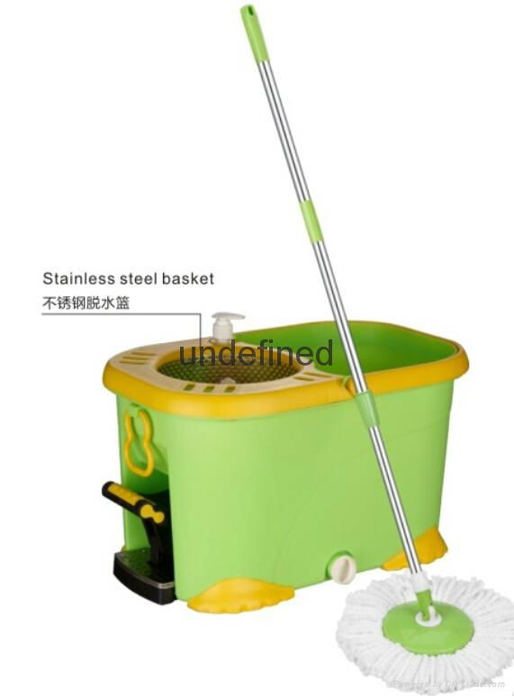 360 degree cleaning magic mop with pedal 