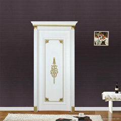 Leffeck hot sale 2014 white color painted the solid oak door 