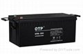 供應OTP12V100AH鉛酸免維護蓄電池 1
