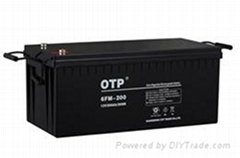 供应OTP12V100AH铅酸免维护蓄电池