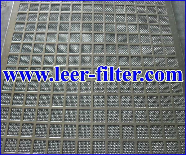 Perforated Sheet Sintered Wire Mesh