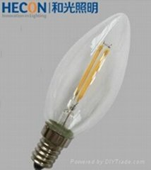 filament led bulb 1.8w 260lm CE TUV 