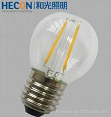 G45 4W 485lm E27/E26 led filament bulb