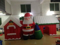 Inflatable Christmas House inflatable christmas Santa Claus 