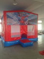 Made In China hot sale spiderman inflatable bounce house 1