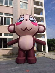 Outdoor advertising inflatable monkey Inflatable Cartoons 