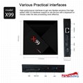 Firstsing Android 7.1 RK3399 Type C USB3.0 Voice Remote Control Smart Set tv box