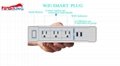 Wifi Smart Socket Power Strip For iPhone Android Smartphone