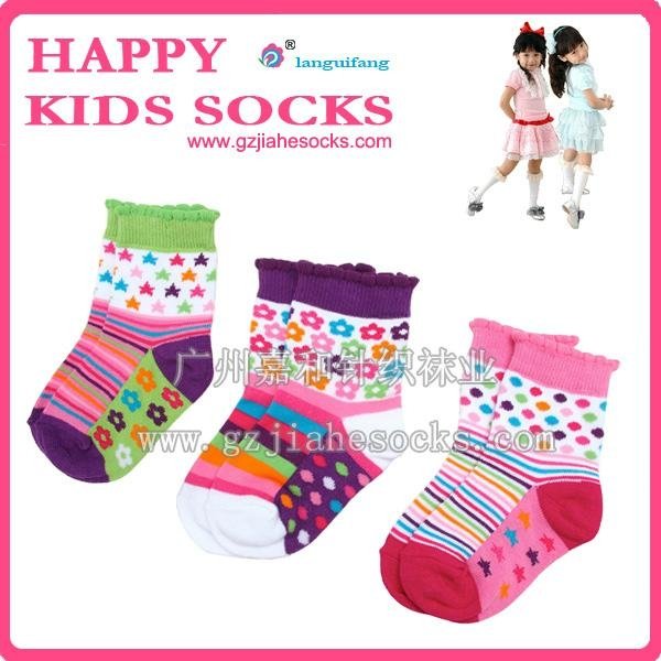 multi colors cotton baby socks 