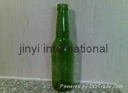 high quality glass beer bottle