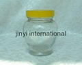 glass honey jar 1