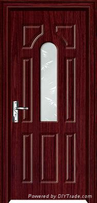 Cheap MDF Interior PVC laminated Doors 3