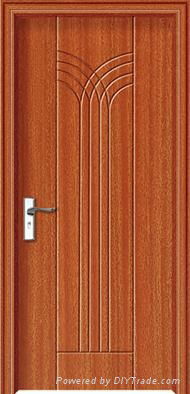 Cheap MDF Interior PVC laminated Doors 4