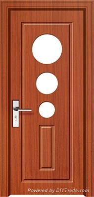 Cheap MDF Interior PVC laminated Doors