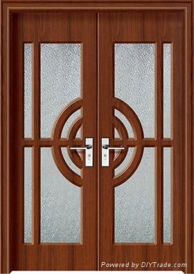 MDF Interior PVC Wooden Doors for rooms