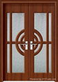 MDF Interior PVC Wooden Doors for rooms 1