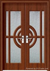 MDF Interior PVC Wooden Doors for rooms